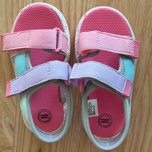 Wonder Nation Multicolor Kids Sandals